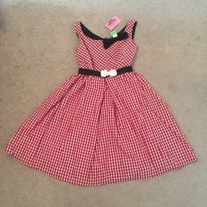 ❤️ Retro Rockabilly Red & White Gingham Dress ❤️